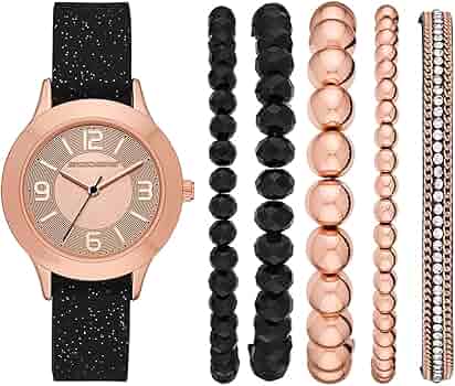 SKECHERS ブレスレット付き時計セット Amazon.com: Skechers Men's Watch & Bracelet Gift Set Quartz